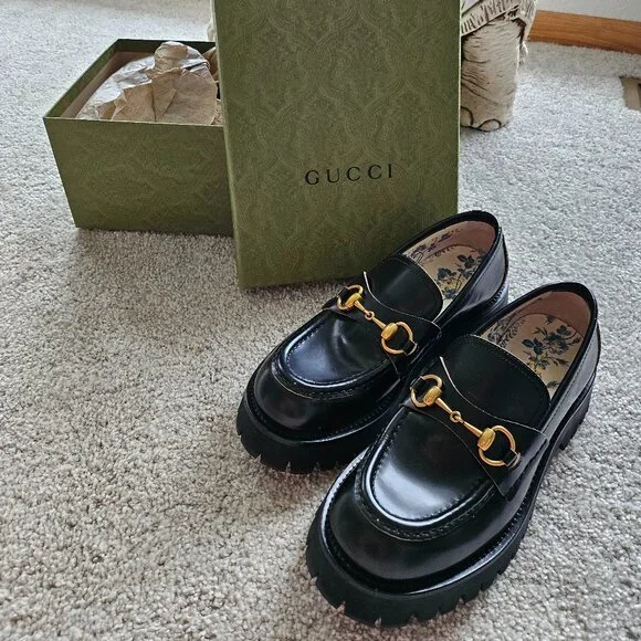 Gucci Women's Lug Sole Loafer Gucci Shoes Gucci Harald